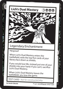 Lich's Duel Mastery [Mystery Booster 2]