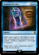 Traverse Eternity (Surge Foil) (WHO-665) [Doctor Who] Foil