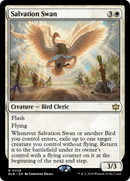 Salvation Swan (PPBLB-028) [Promo Pack: Bloomburrow Promos] Foil