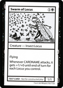 Swarm of Locus (No PW Symbol) (CMB1-048) [Mystery Booster Playtest Cards 2021]