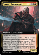 Sycorax Commander (Extended Art) (Surge Foil) (WHO-1036) [Doctor Who] Foil