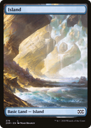 Island (2XM-376) [Double Masters] Foil