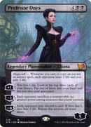 Professor Onyx (Borderless) (STX-276) (Borderless) [Strixhaven: School of Mages] Foil