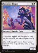 Sanguine Sipper (UNF-026) [Unfinity] Foil