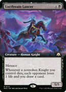 Locthwain Lancer (Extended Art) (MOC-114) [March of the Machine Commander] Foil