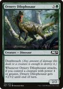 Ornery Dilophosaur (M21-194) [Core Set 2021] Foil