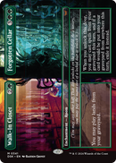 Walk-In Closet // Forgotten Cellar (Borderless) (DSK-341) [Duskmourn: House of Horror] Foil