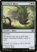 Gnarlback Rhino (2X2-148) [Double Masters 2022] Foil