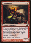 Tunnel Ignus (SOM-105) [Scars of Mirrodin] Foil