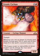 Erratic Cyclops (GRN-098) [Guilds of Ravnica] Foil