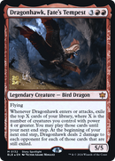 Dragonhawk, Fate's Tempest (PRE-132) [Bloomburrow Promos] Foil