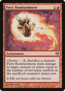 Fiery Bombardment (EVE-052) [Eventide] Foil