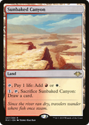 Sunbaked Canyon (MH1-247) [Modern Horizons] Foil