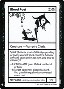 Blood Poet (CMB1-034) [Mystery Booster Playtest Cards 2019]