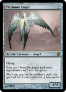 Platinum Angel (TD2-001) [Duel Decks: Mirrodin Pure vs. New Phyrexia]