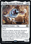 Phelia, Exuberant Shepherd (PRE-040) [Modern Horizons 3 Promos] Foil