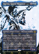 Unctus, Grand Metatect (Showcase) (Step-and-Compleat Foil) (ONE-433) (Borderless) [Phyrexia: All Will Be One] Foil