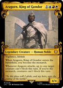 Aragorn, King of Gondor (Showcase Scrolls) (LTC-448) [Tales of Middle-earth Commander]