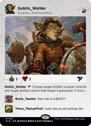 Goblin Welder (SLD-1617) (Borderless) [Secret Lair Drop]