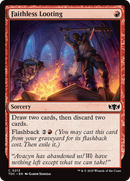 Faithless Looting (TDC-213) [Commander: Tarkir: Dragonstorm]