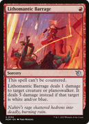 Lithomantic Barrage (MOM-152) [March of the Machine]