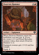 Dwarven Hammer (CMM-219) [Commander Masters] Foil