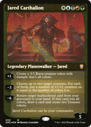 Jared Carthalion (Display Commander) - Thick Stock (DMC-050) [Dominaria United Commander] Foil