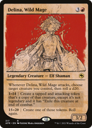 Delina, Wild Mage (Showcase) (AFR-317) [Adventures in the Forgotten Realms] Foil
