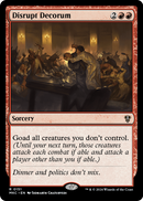 Disrupt Decorum (MKC-151) [Murders at Karlov Manor Commander]