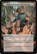 Behold the Power of Destruction (Full Art) (A:DSC-328) [Duskmourn: House of Horror Commander]