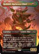 Redshift, Rocketeer Chief (Borderless) (DFT-366) [Aetherdrift] Foil