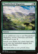 Thunderherd Migration (RIX-149) [Rivals of Ixalan]