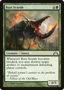 Rust Scarab (GTC-130) [Gatecrash] Foil