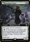Howlpack Piper (Extended Art) (VOW-392) [Innistrad: Crimson Vow] Foil