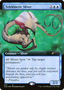 Telekinetic Sliver (Extended Art) (SLD-627) [Secret Lair Drop] Foil