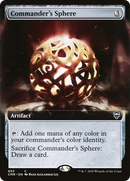 Commander's Sphere (Extended Art) (CMR-693) [Commander Legends] Foil
