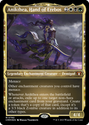 Anikthea, Hand of Erebos (Display Commander) (Foil Etched) - Thick Stock (CMM-780) [Commander Masters] Foil