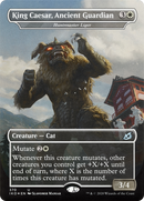 King Caesar, Ancient Guardian - Huntmaster Liger (IKO-370) (Borderless) [Ikoria: Lair of Behemoths]