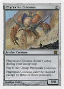 Phyrexian Colossus (8ED-309) [8th Edition] Foil