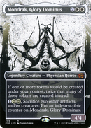 Mondrak, Glory Dominus (Showcase) (ONE-299) (Borderless) [Phyrexia: All Will Be One] Foil