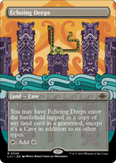Echoing Deeps (Borderless) (LCI-346) [The Lost Caverns of Ixalan] Foil