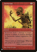 Incinerate (LIST-MIR-184) [The List]