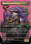 Slimefoot, the Stowaway (Borderless) (CMM-686) [Commander Masters] Foil