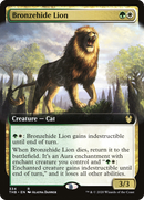Bronzehide Lion (Extended Art) (THB-334) [Theros Beyond Death] Foil