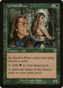 Quirion Elves (INV-203) [Invasion] Foil