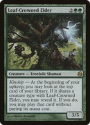 Leaf-Crowned Elder (MOR-128) [Morningtide] Foil