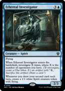 Ethereal Investigator (MKC-105) [Murders at Karlov Manor Commander]