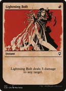 Lightning Bolt (Showcase) (CLB-401) [Commander Legends: Battle for Baldur's Gate] Foil
