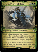 Arwen, Weaver of Hope (Showcase Scrolls) (LTC-437) [Tales of Middle-earth Commander]