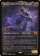 Kroxa, Titan of Death's Hunger (Serial Numbered) (MUL-179) (Showcase) [Multiverse Legends] Foil